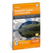 Borgafjäll, Saxnäs och Stekenjokk 1:50 000 Calazo