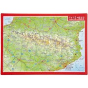 Pyreneerna Relief vykort