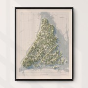 Vätö 40x50cm Mapbits
